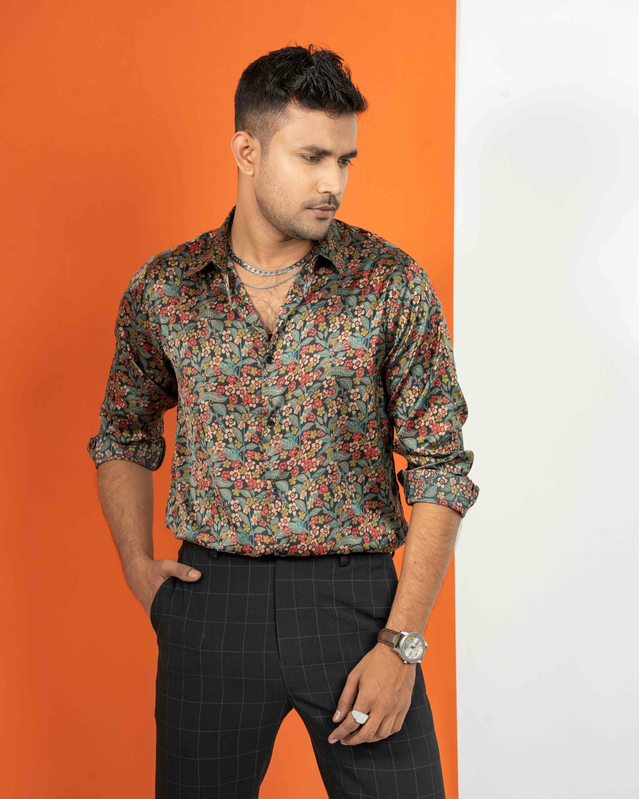 Printed Casual Party Shirt
