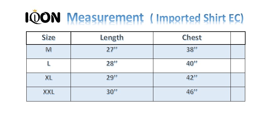 Indian Casual Shirt Measurement (EC)